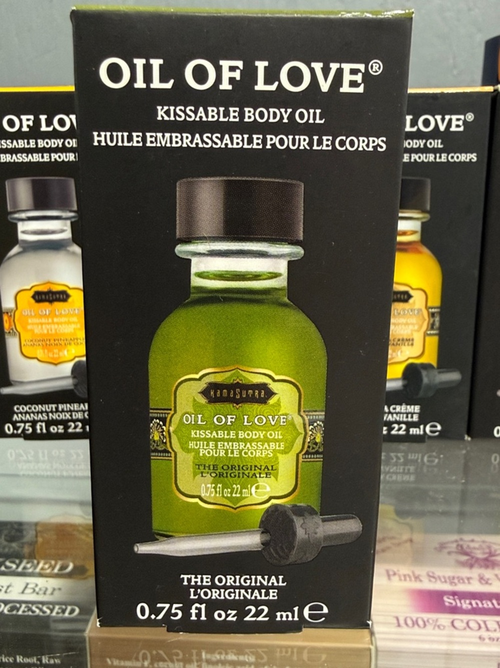 Kama Sutra Oil of Love Kissable warming Body Gel - Original-New